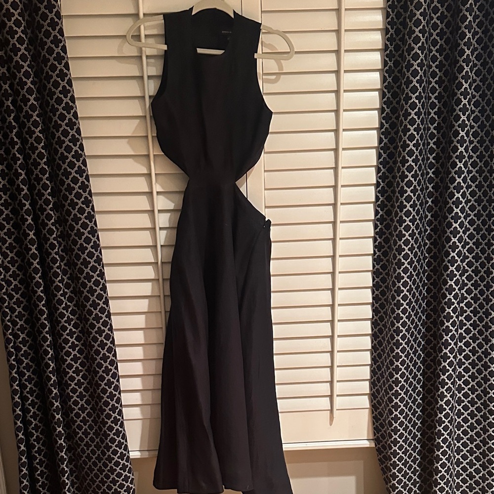 Banana Republic Black Backless Dress